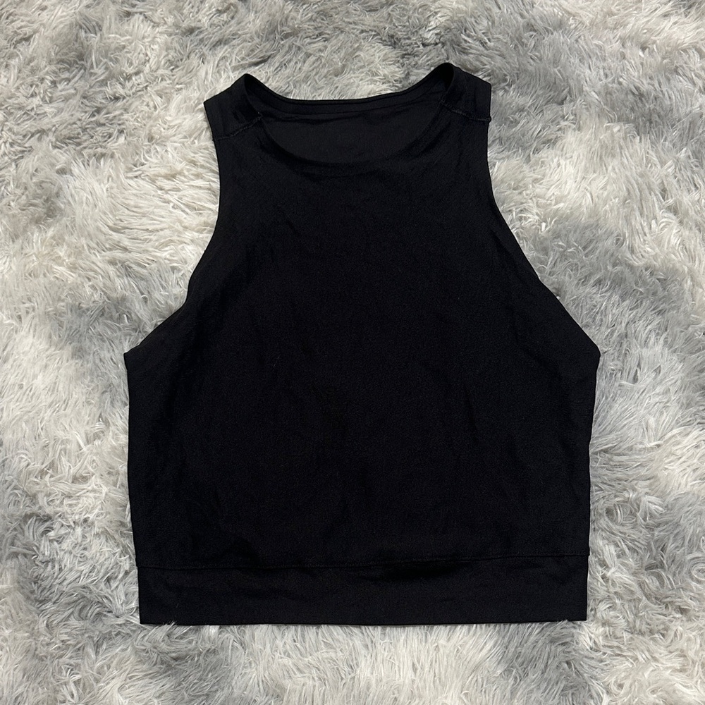 Lululemon cropped fitted tank top